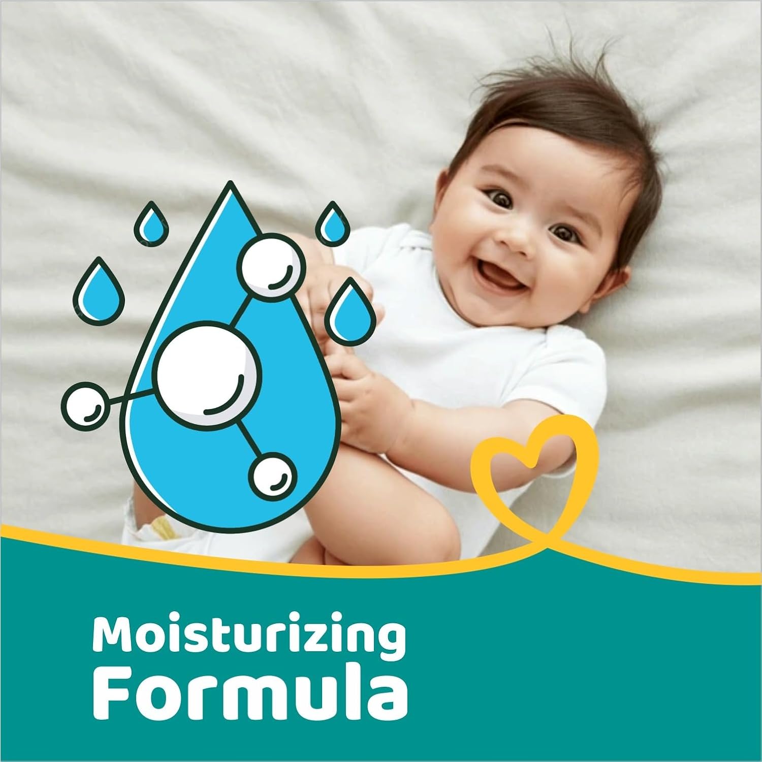 Soft Cleansing Baby Wipes with Lid Enriched with Aloe Vera & Vitamin E, 99% Water Based and Paraben Free | 72 Wipes | Pack of 1