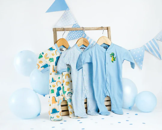 Blue Hues Baby Boy Hamper