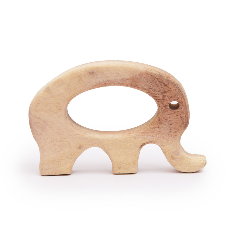 Natural and Chemical-Free Neem Wood - Elephant Neem Teether (1 Pieces)
