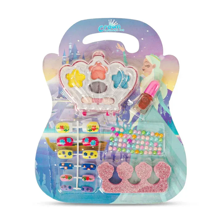 Ilearnngrow Nail Art & Eye Shadow Pallet Kit 