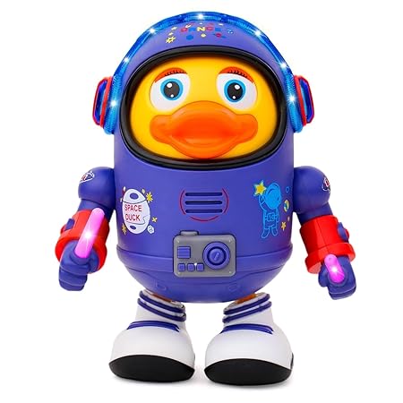 Toylura Musical & Dancing Space Duck Toy