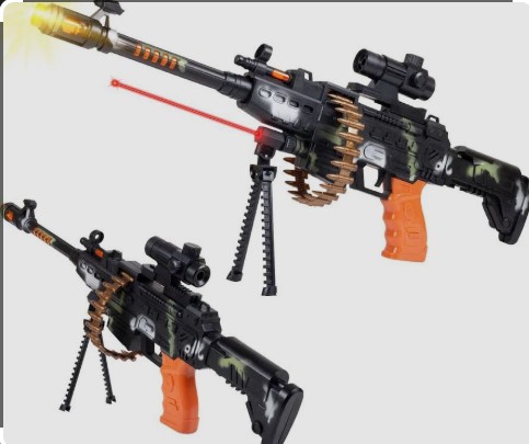 Toylura High - Action Machine Gun Toy for Kids