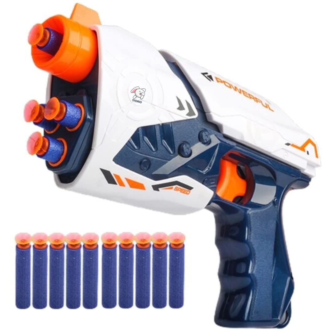 Toylura Kids Soft Bullet Toy Gun with Long Shooting Range