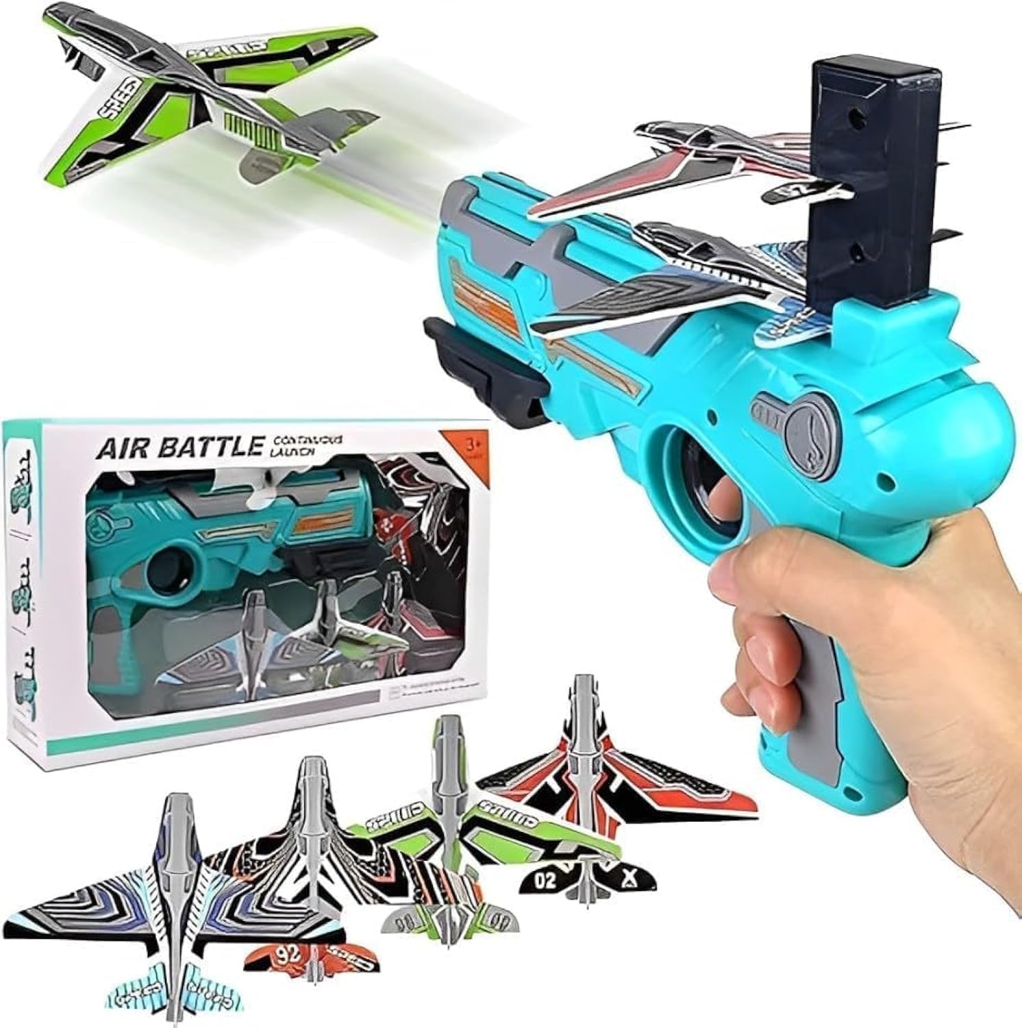Toylura LED Air Battle Fighter series Plane for Kids