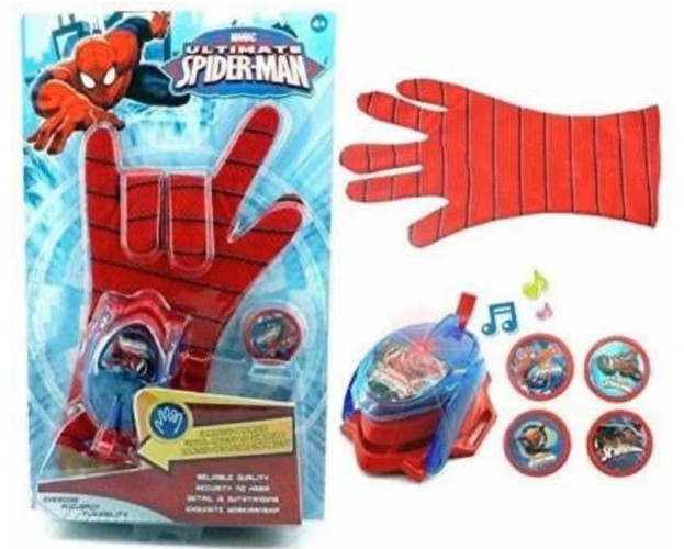 Toylura Superhero Power Gloves with Launching Toy Set