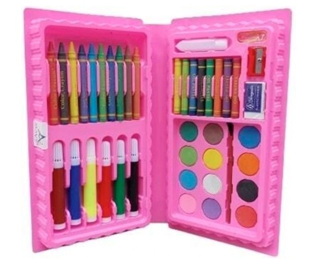 Toylura 42-Piece Colouring Kit for Kids - Complete Art & Drawing Set (Pack of 2)