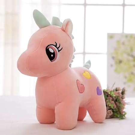 Toyfinity Enchanting Pink Plush Unicorn Soft Toy: A Magical Soft Toys for Kids Companion for Imaginative Play and Cuddly Comfort Unicorn Pouch