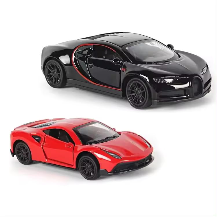Toyfinity Kid Premium Metal Car With Opening Doors, Pull Back Action, And Precise Detailing - Ultimate Quality For Automotive Enthusiasts (Random Car Will Be Sent)
